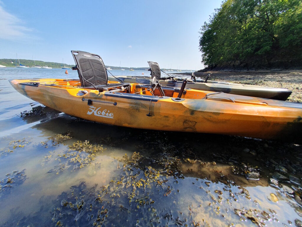 Balade en mer en kayak de pêche